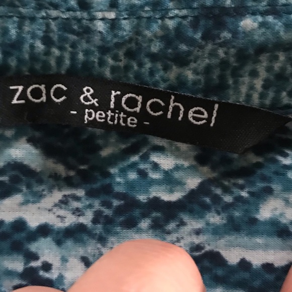 Zac&Rachel Blouse Shirt Snakeskin Print - Picture 7 of 10